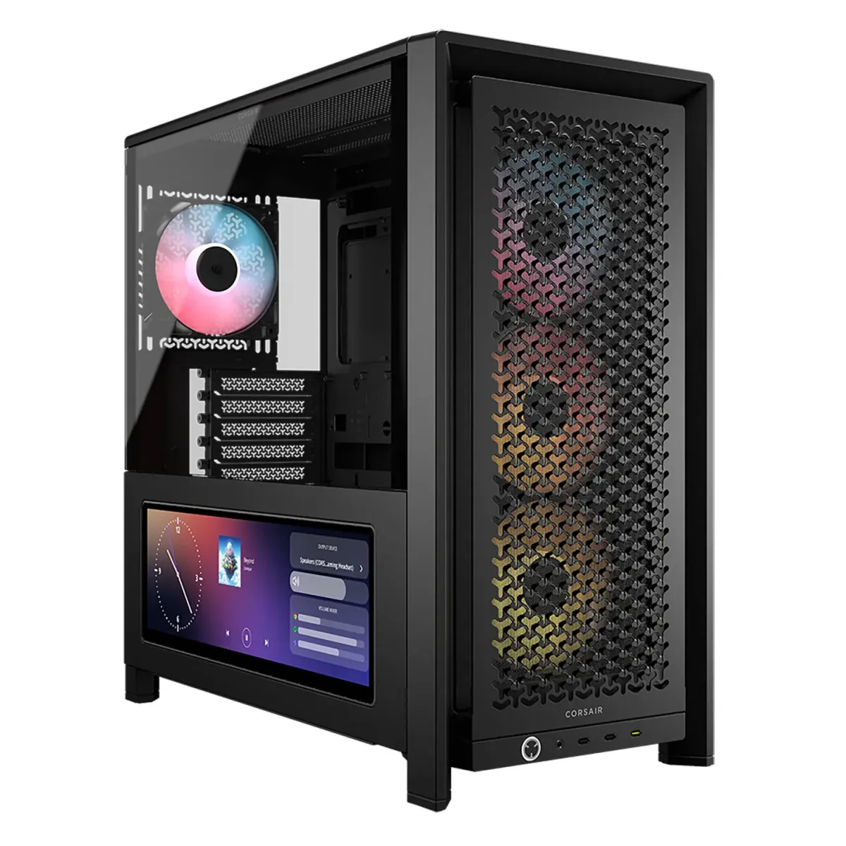 Case Corsair 4000D Frame LCD Xenon Edge ARGB Black