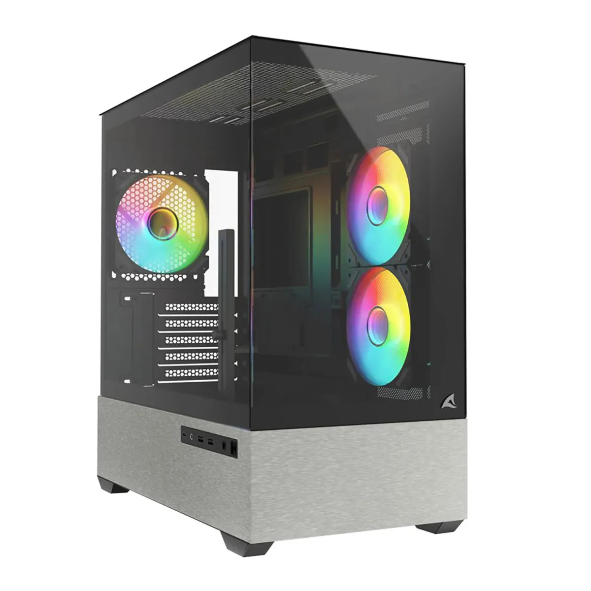 Case Sharkoon Micro MK7 ARGB Black