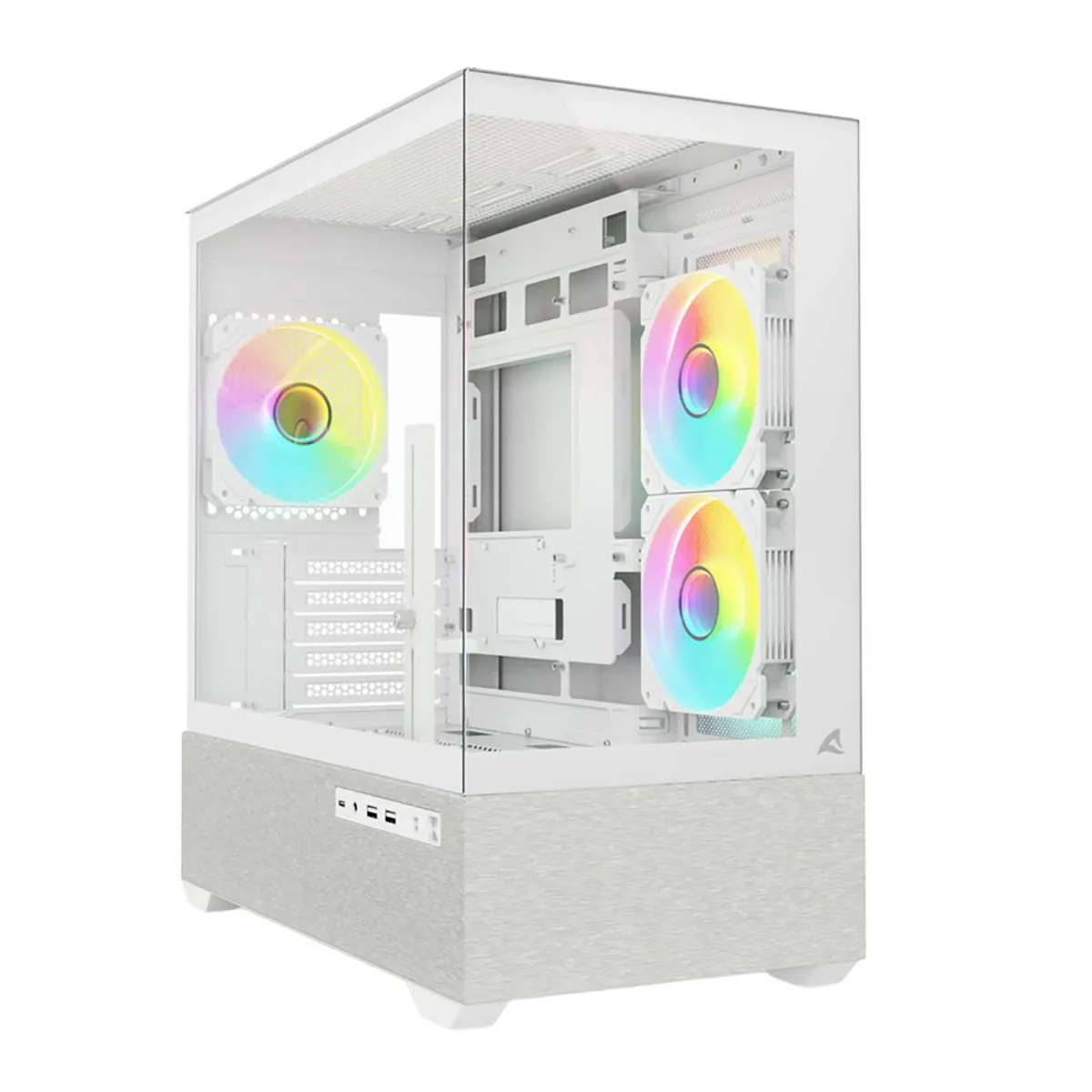 Case Sharkoon Micro MK7 ARGB White