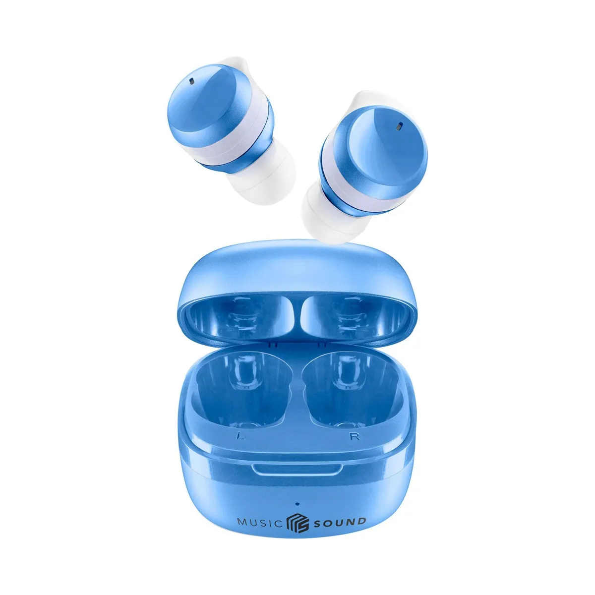 Cellularline Bluetooth Truly Wireless Music Sound Flow Blue