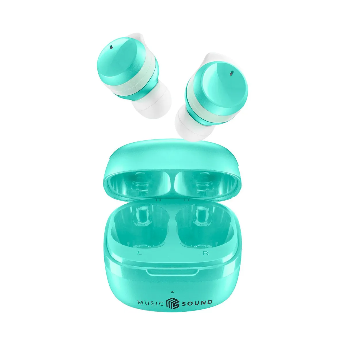 Cellularline Bluetooth Truly Wireless Music Sound Flow Green