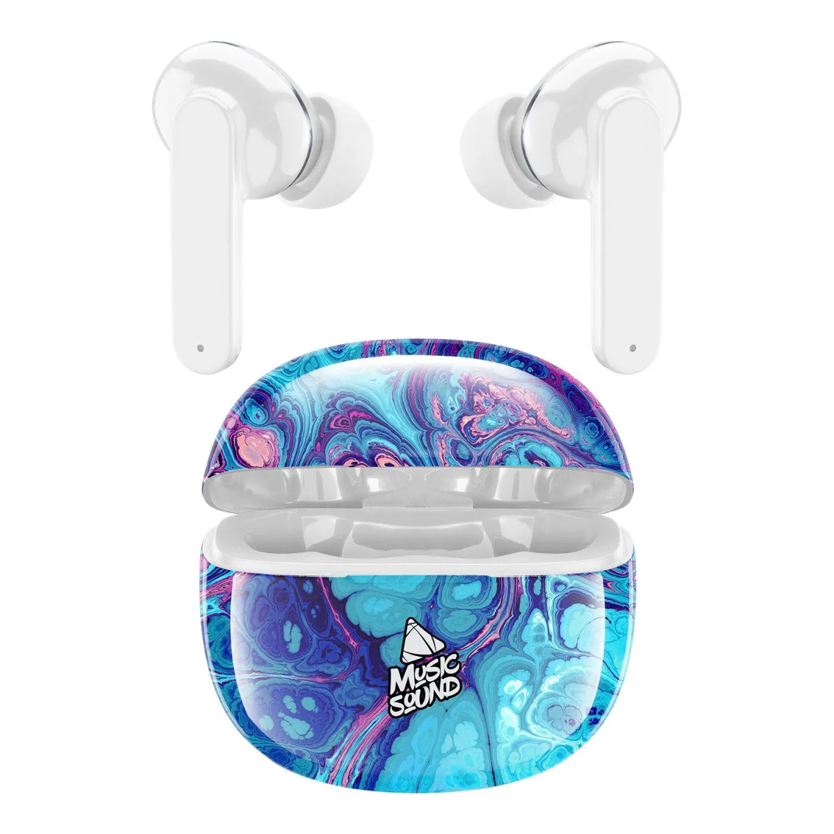 Cellularline Bluetooth Truly Wireless Music Sound In Ear Μπλε