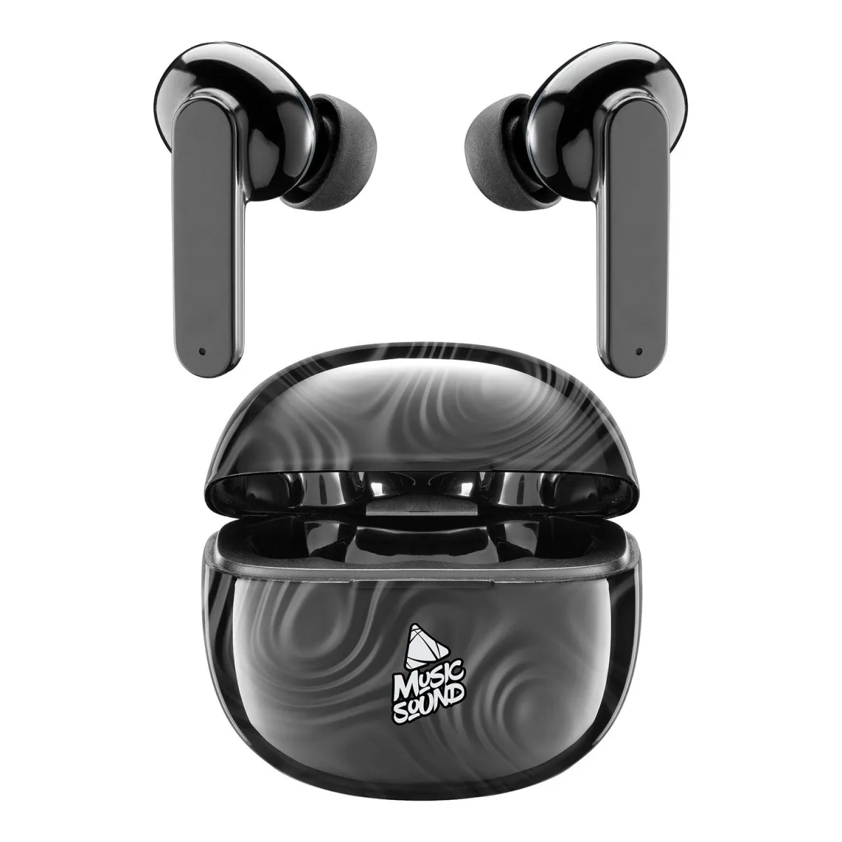 Cellularline Bluetooth Truly Wireless Music Sound In Ear Μαύρο