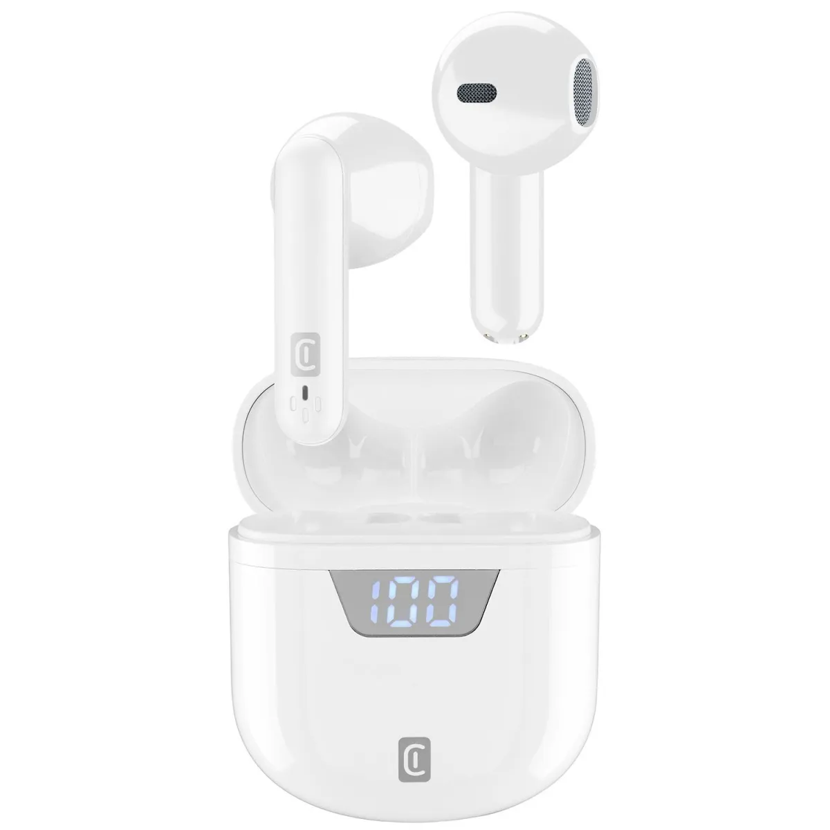 Cellularline Bluetooth Truly Wireless Seek Λευκό