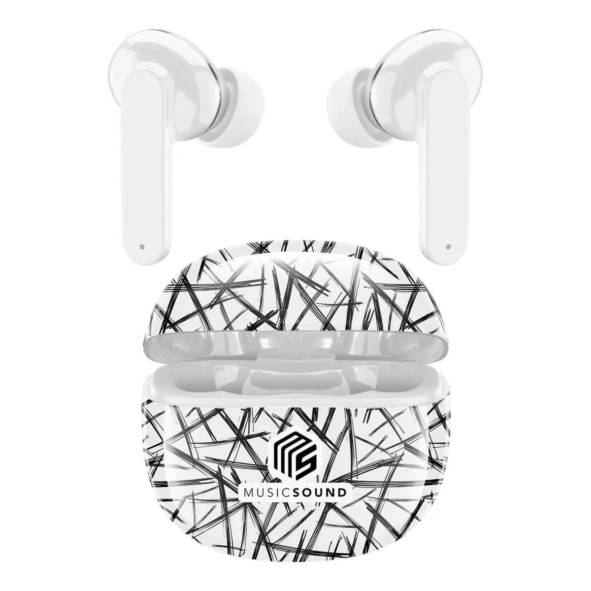 Cellularline Music Sound InEar Black Stips