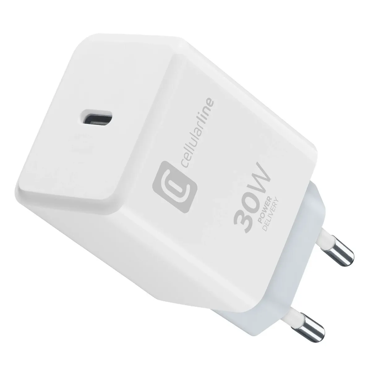 Cellularline Φορτιστής PD 1 Θέσης Λευκό 30W