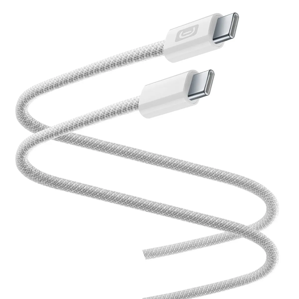 Cellularline Καλώδιο USB-C to USB-C 60W 2 m Λευκό