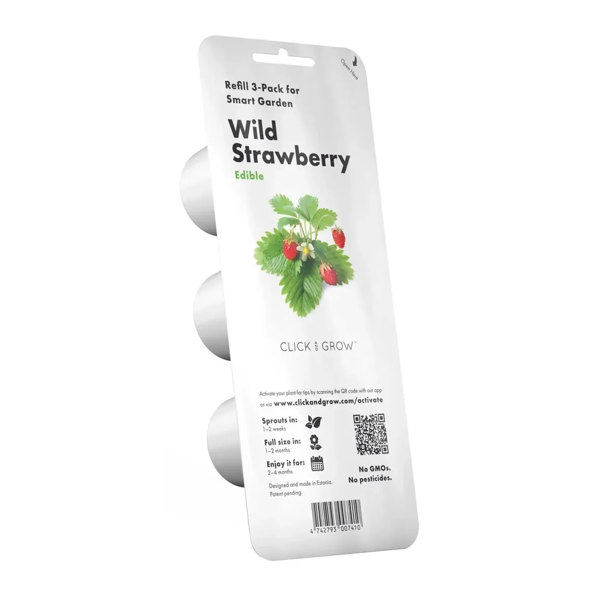 Click & Grow Pods Άγριες Φράουλες