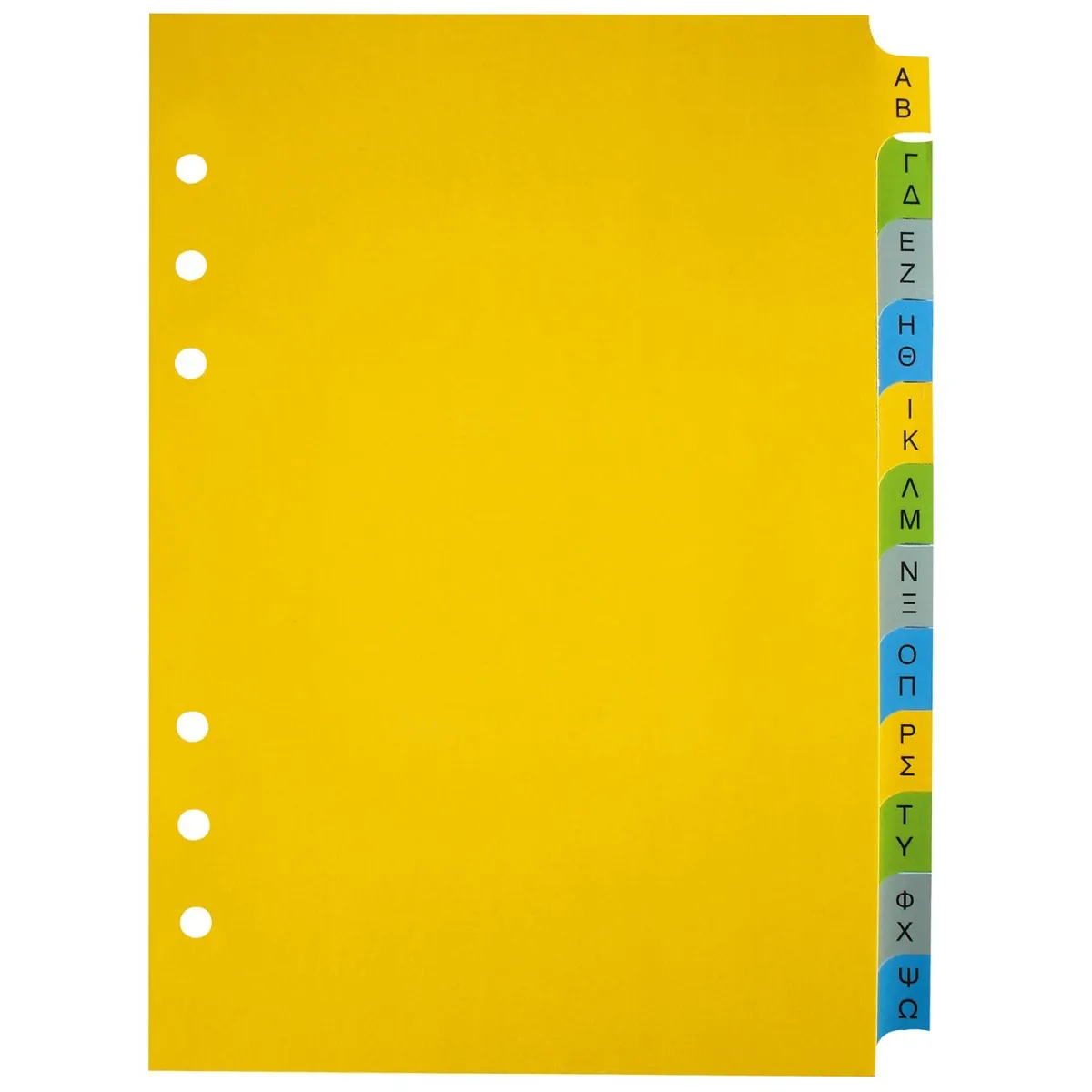 Contax Ανταλλακτικό Ευρετήριο Α-Ω για Organizer A5