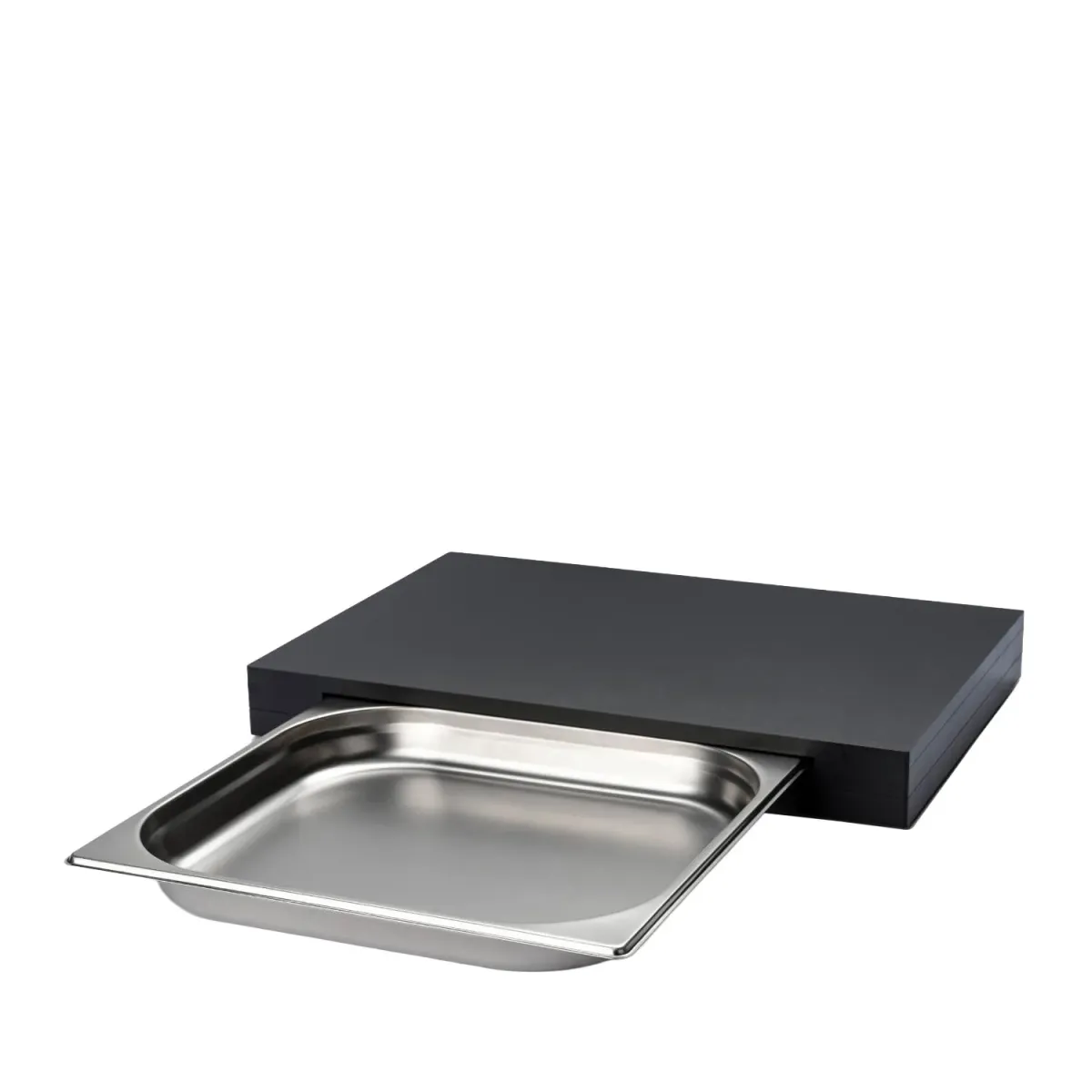 Continenta Δίσκος κοπής 48x32,5x5 εκ. με συρτάρι Black