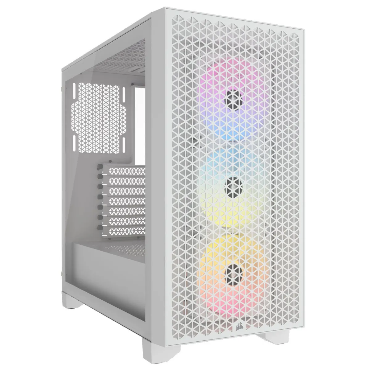Corsair Case 3000D RGB Airflow TG Mid White