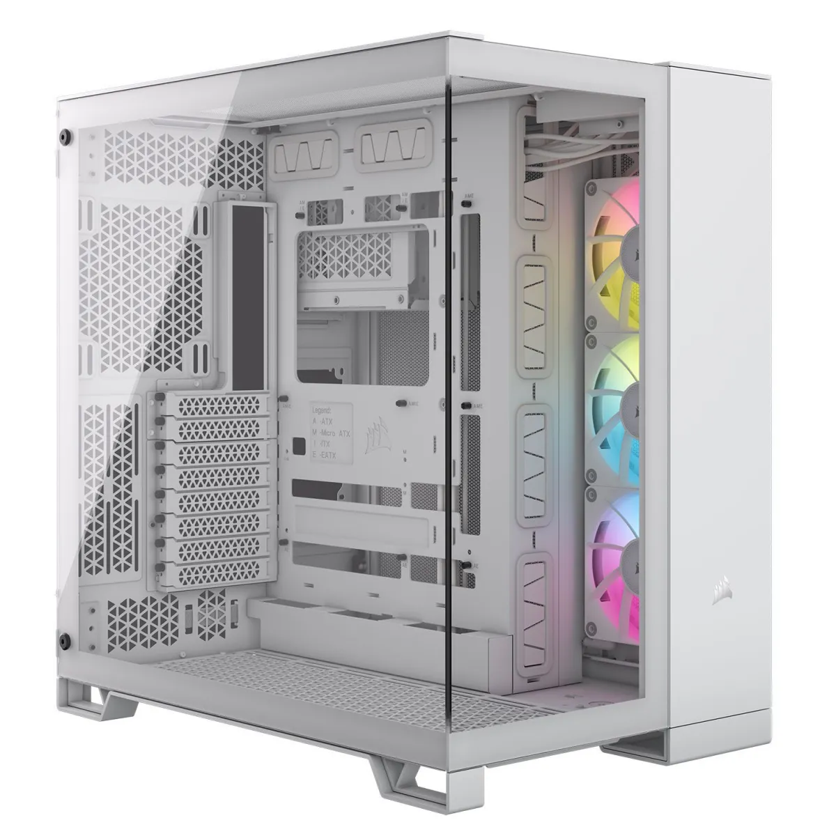 Corsair Case 6500X iCUE LINK RGB White TG