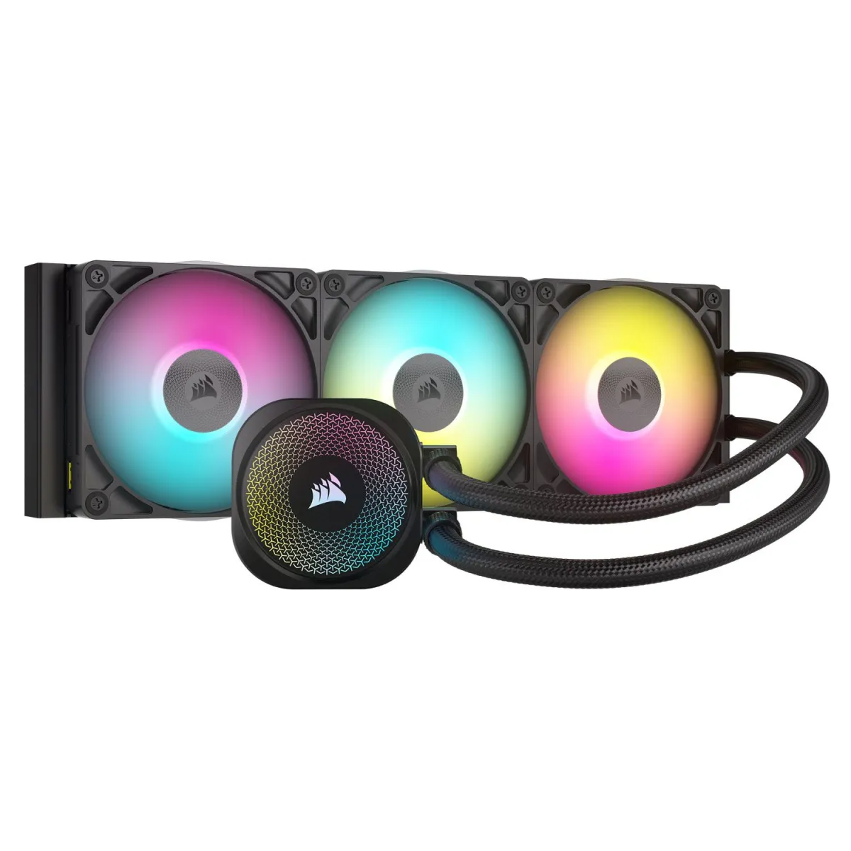 Corsair CPU Cooler Hydro Titan RX360 iCue RGB Black