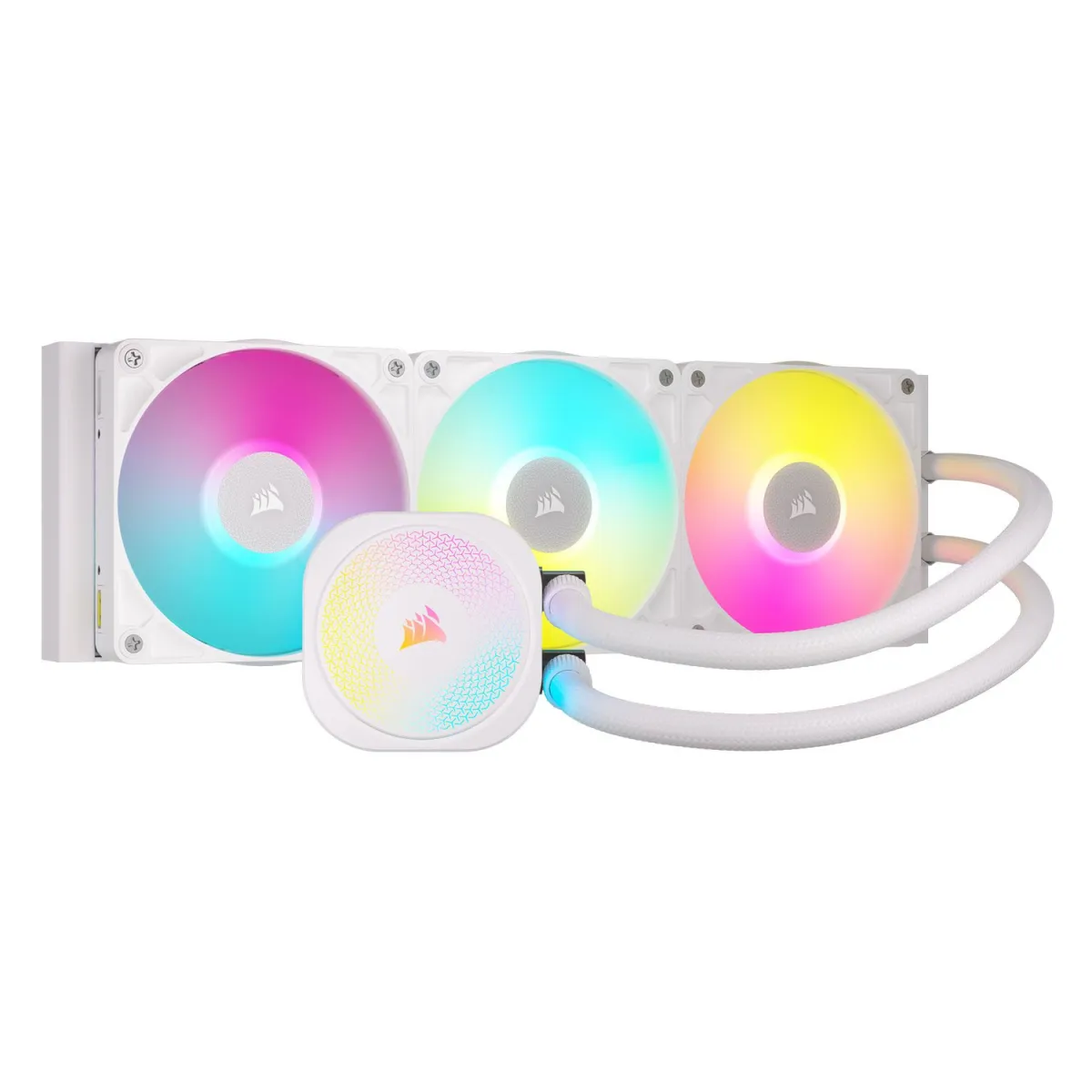 Corsair CPU Cooler Hydro Titan RX360 iCue RGB White