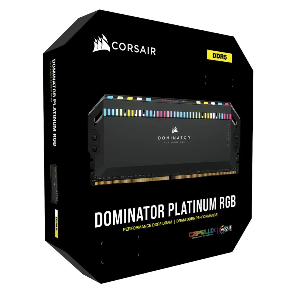 Corsair Desktop RAM DOMINATOR PLATINUM RGB 32GB Kit 6200MHz DDR5