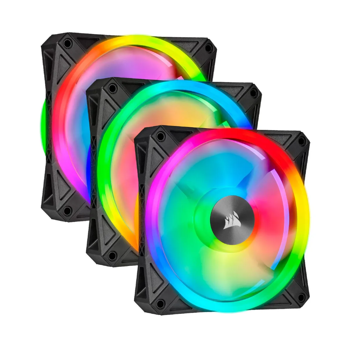 Corsair Fan QL120 RGB Triple Pack Black