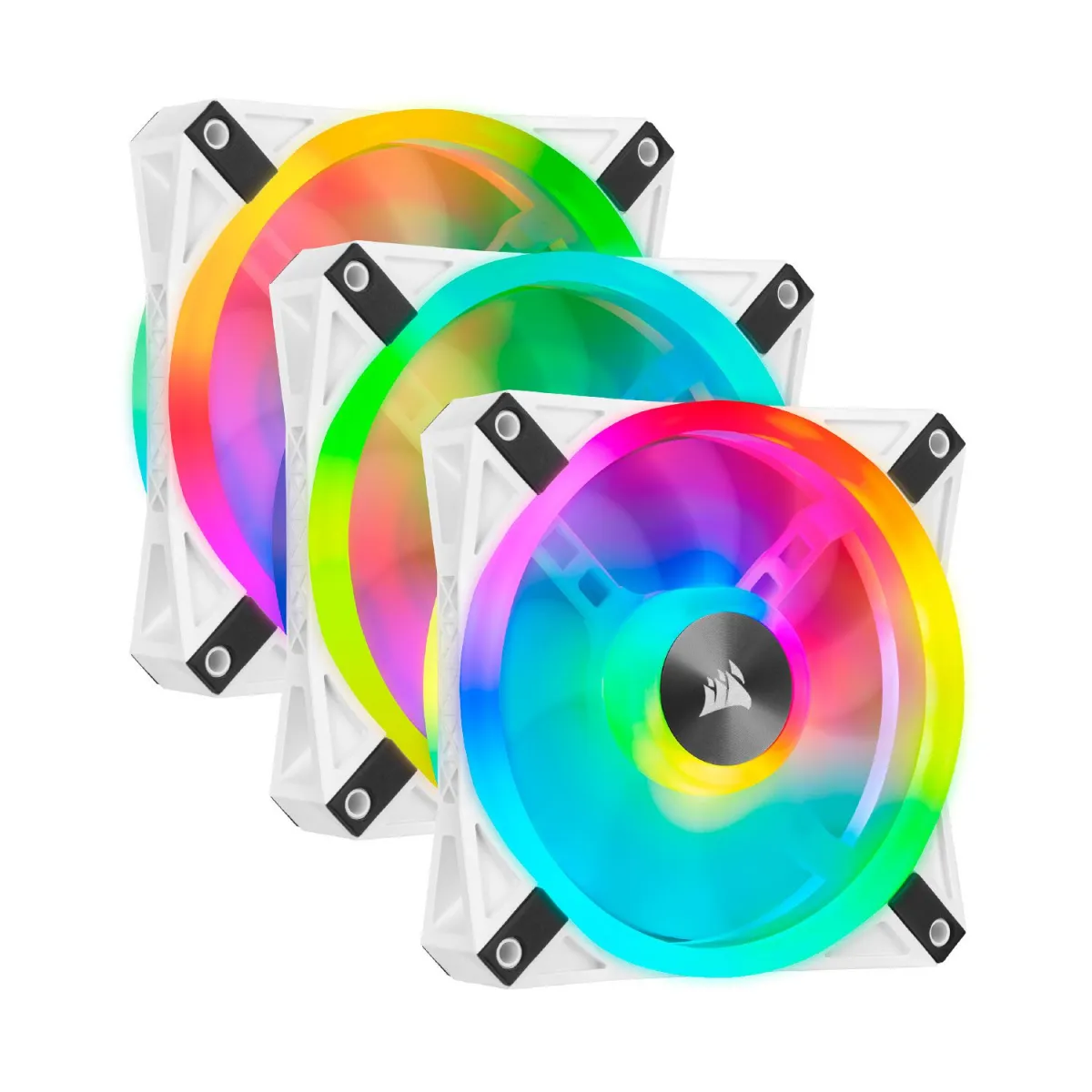 Corsair Fan QL120 RGB Triple Pack White