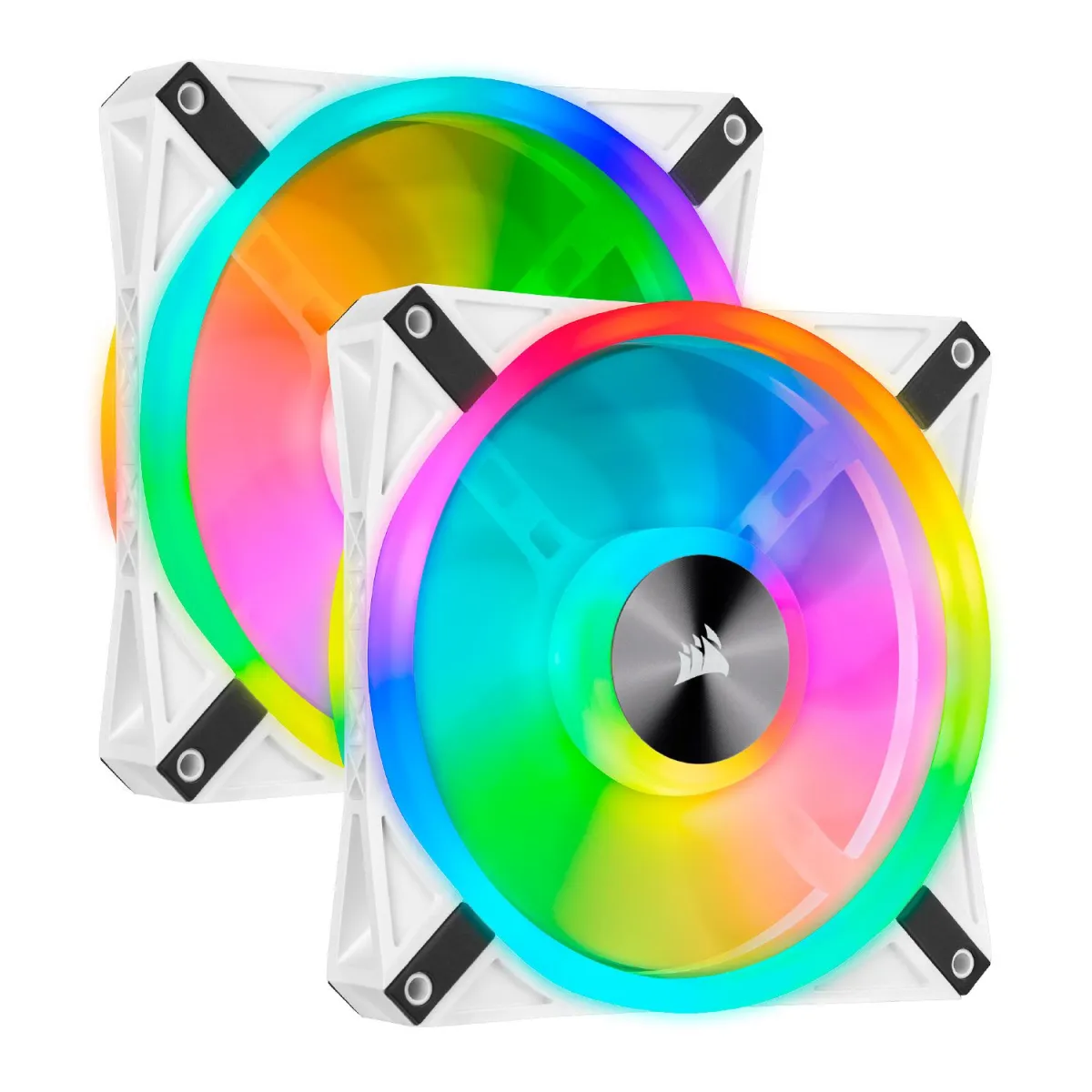Corsair Fan QL140 RGB White Dual Pack