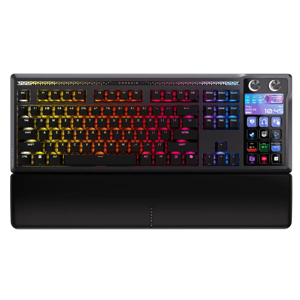 Corsair Πληκτρολόγιο Galleon 100 SD RGB PBT