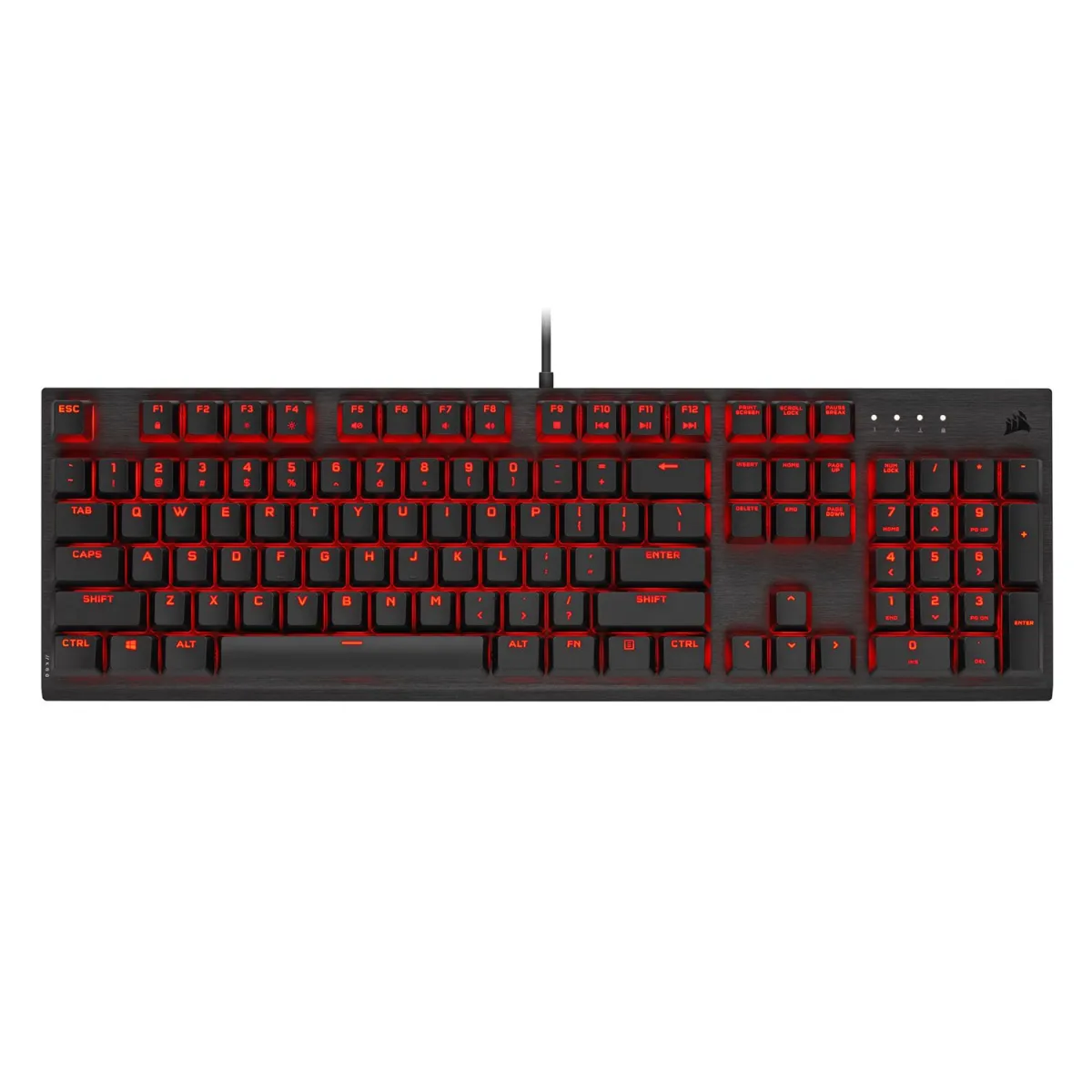 Corsair Πληκτρολόγιο K60 Pro CherryMX Viola Red Ενσύρματο