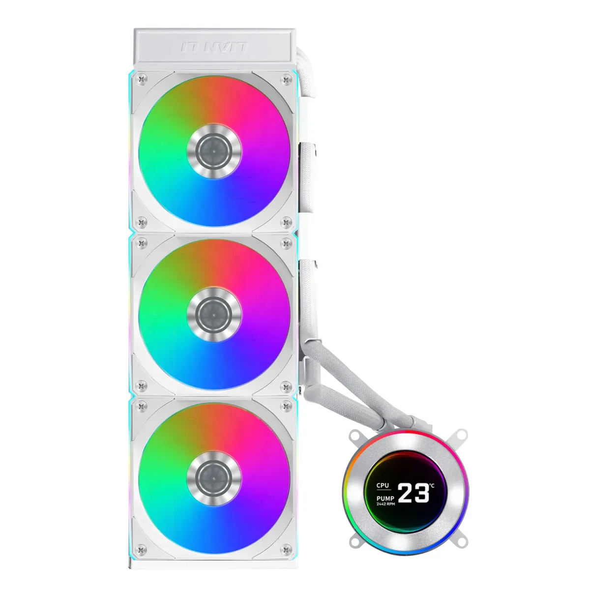 CPU Cooler Lian Li HydroShift II LCD 360 White CL