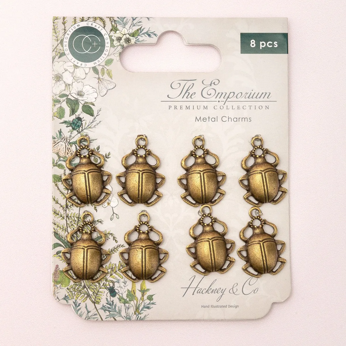 Craft Consortium Μεταλλικά Διακοσμητικά για Κόσμημα Beetle