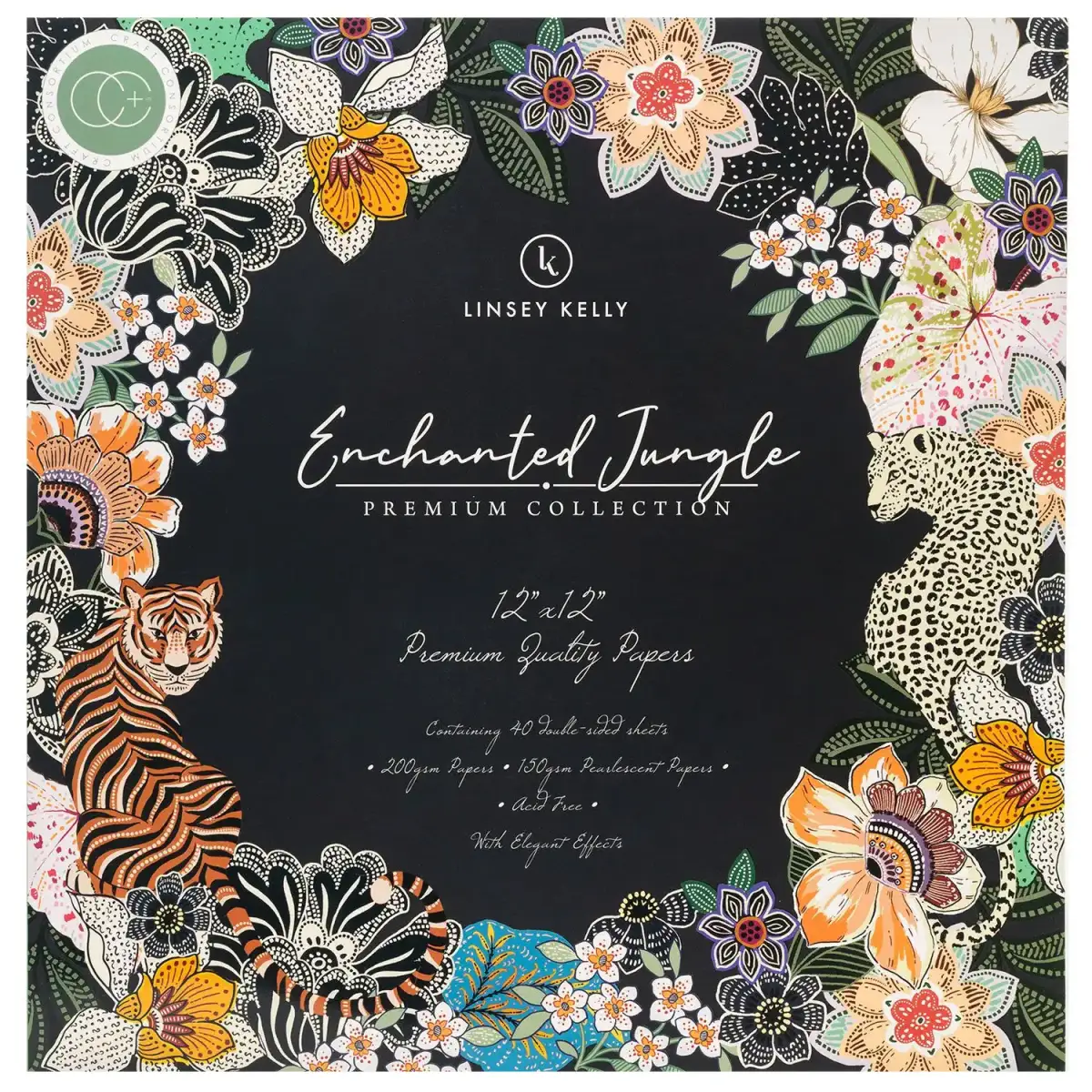 Craft Consortium Paper Pad Enchanted Jungle 40 Φύλλα