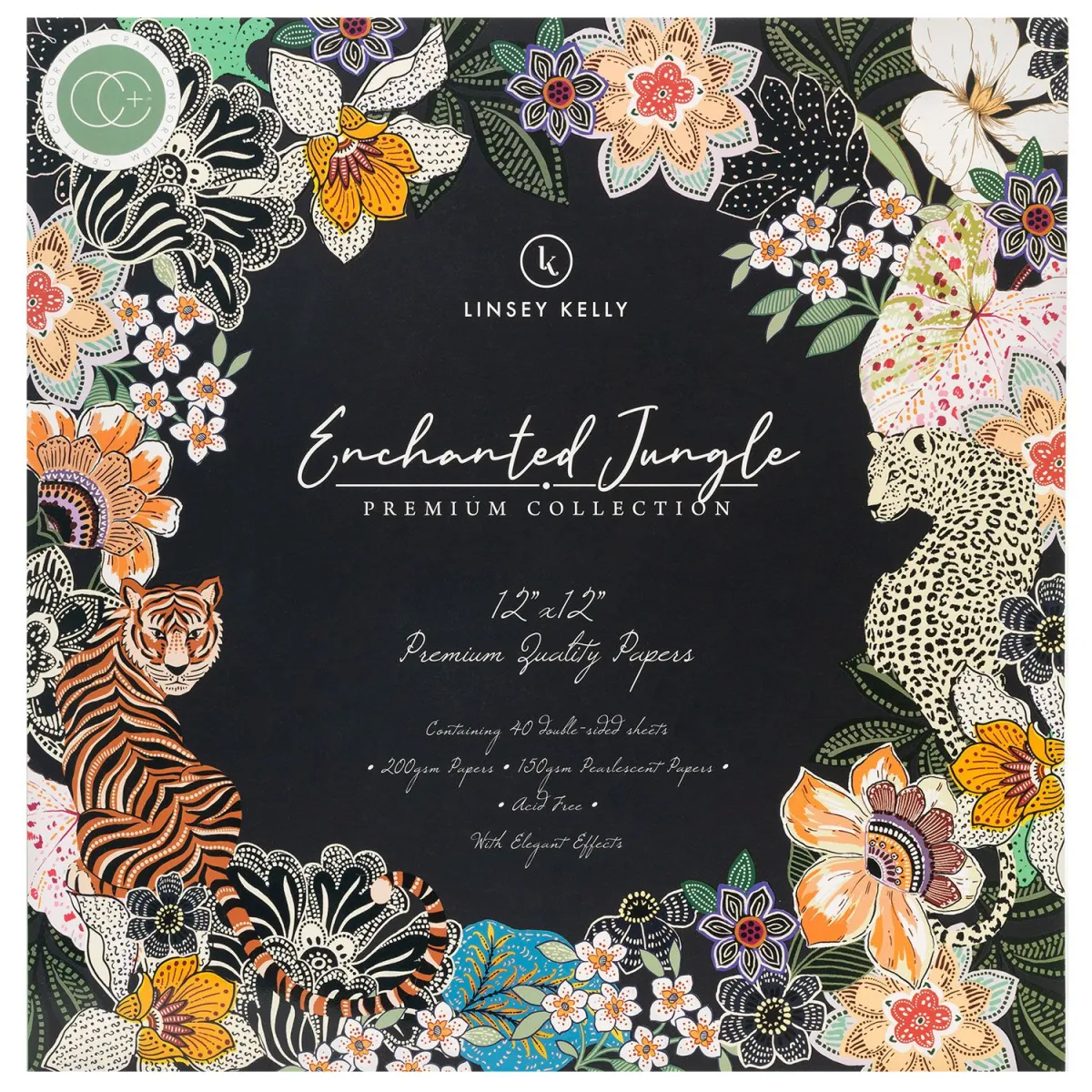 Craft Consortium Paper Pad Enchanted Jungle 40 Φύλλα