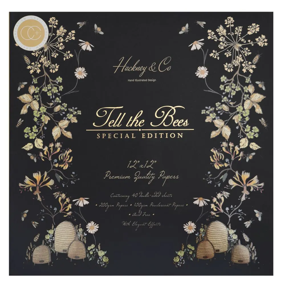 Craft Consortium Paper Pad Tell The Bees 30 φύλλα