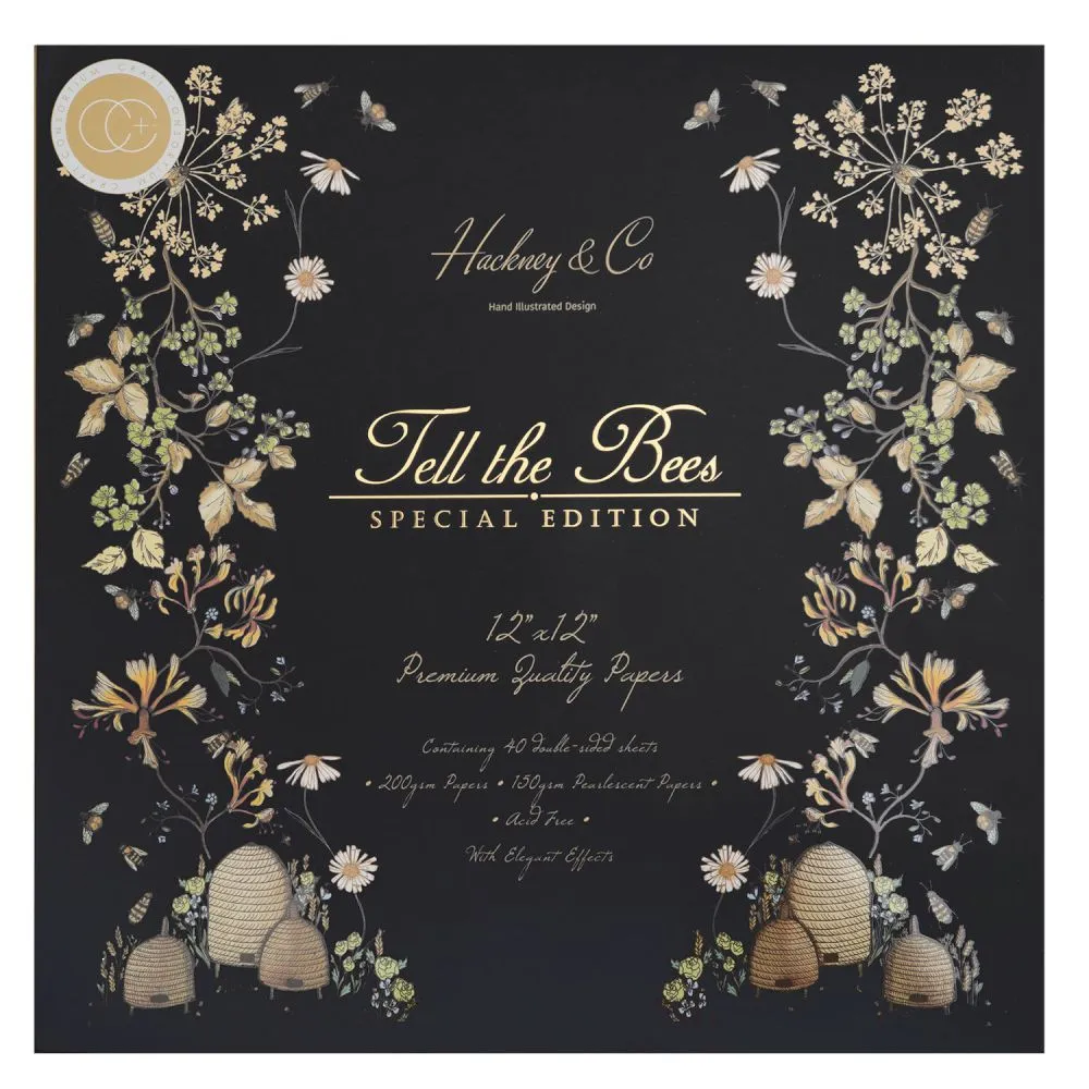 Craft Consortium Paper Pad Tell The Bees 30 φύλλα