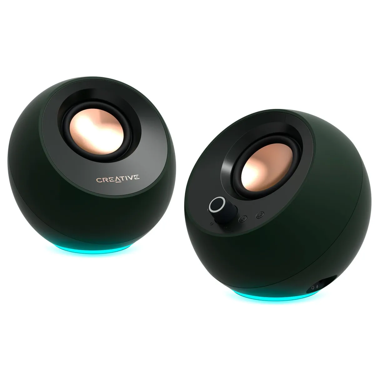 Creative Ηχεία 2.0 Pebble Pro RGB Alpine Green