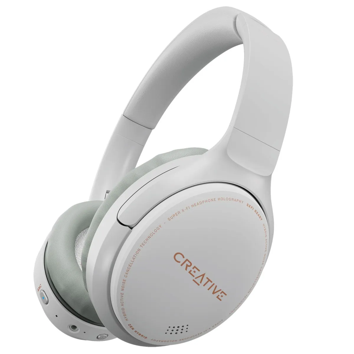 Creative Bluetooth Headphones ZEN Hybrid Λευκό
