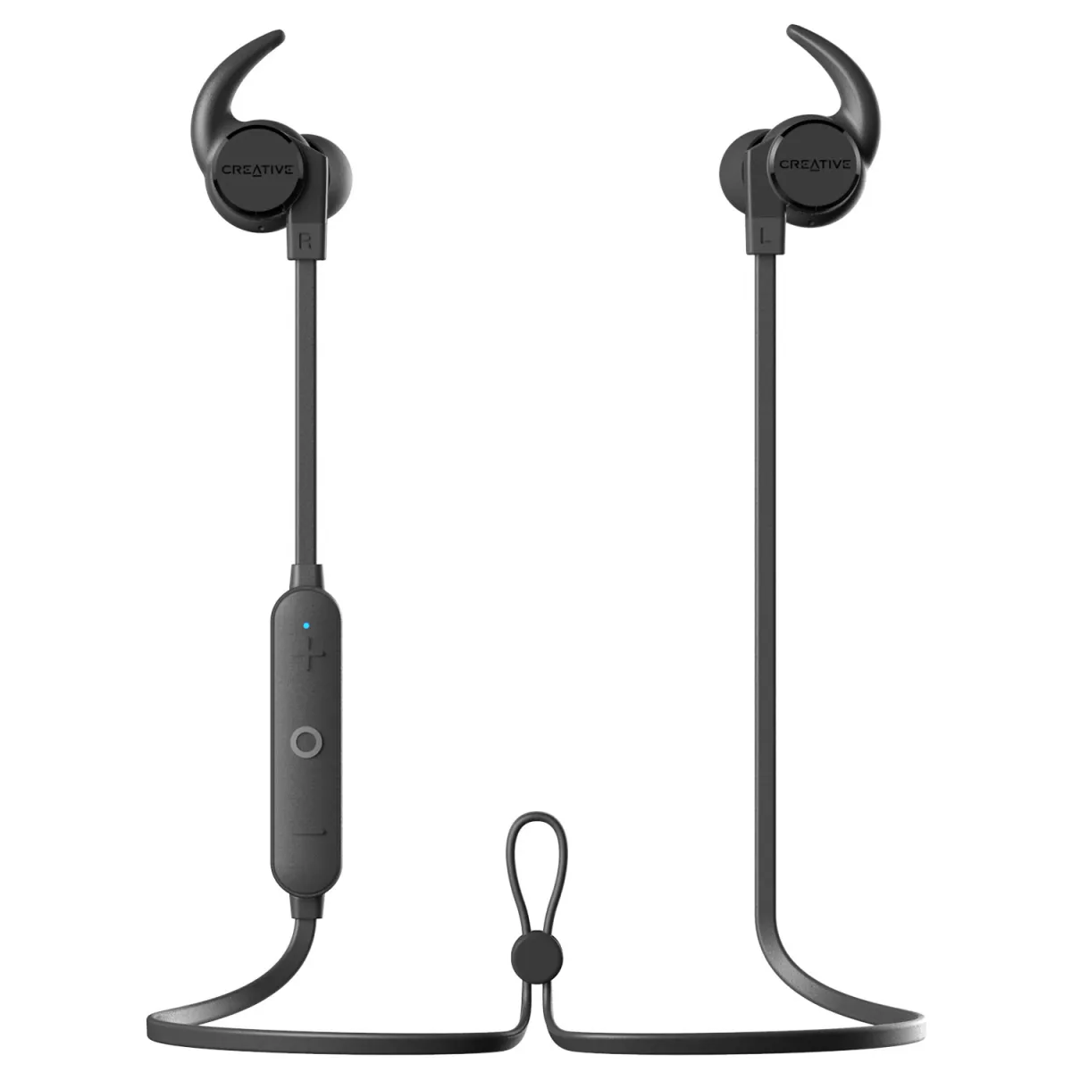 Creative Bluetooth Neckband Active V2 Μαύρο