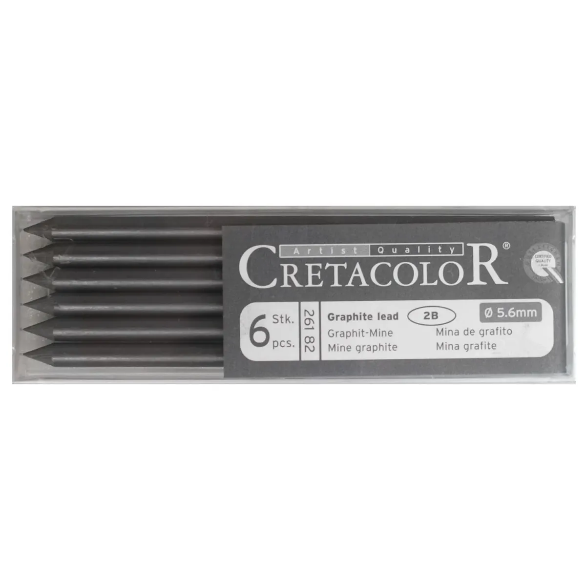 Cretacolor Μύτες Χονδρές 5,6 ΜΜ 2Β