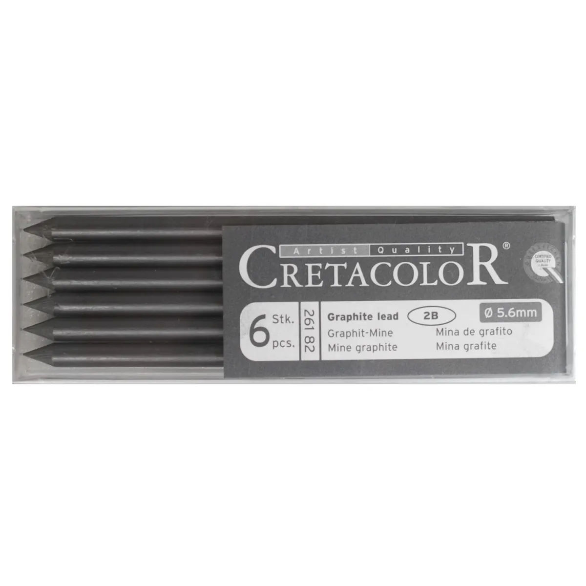Cretacolor Μύτες Χονδρές 5,6 ΜΜ 2Β