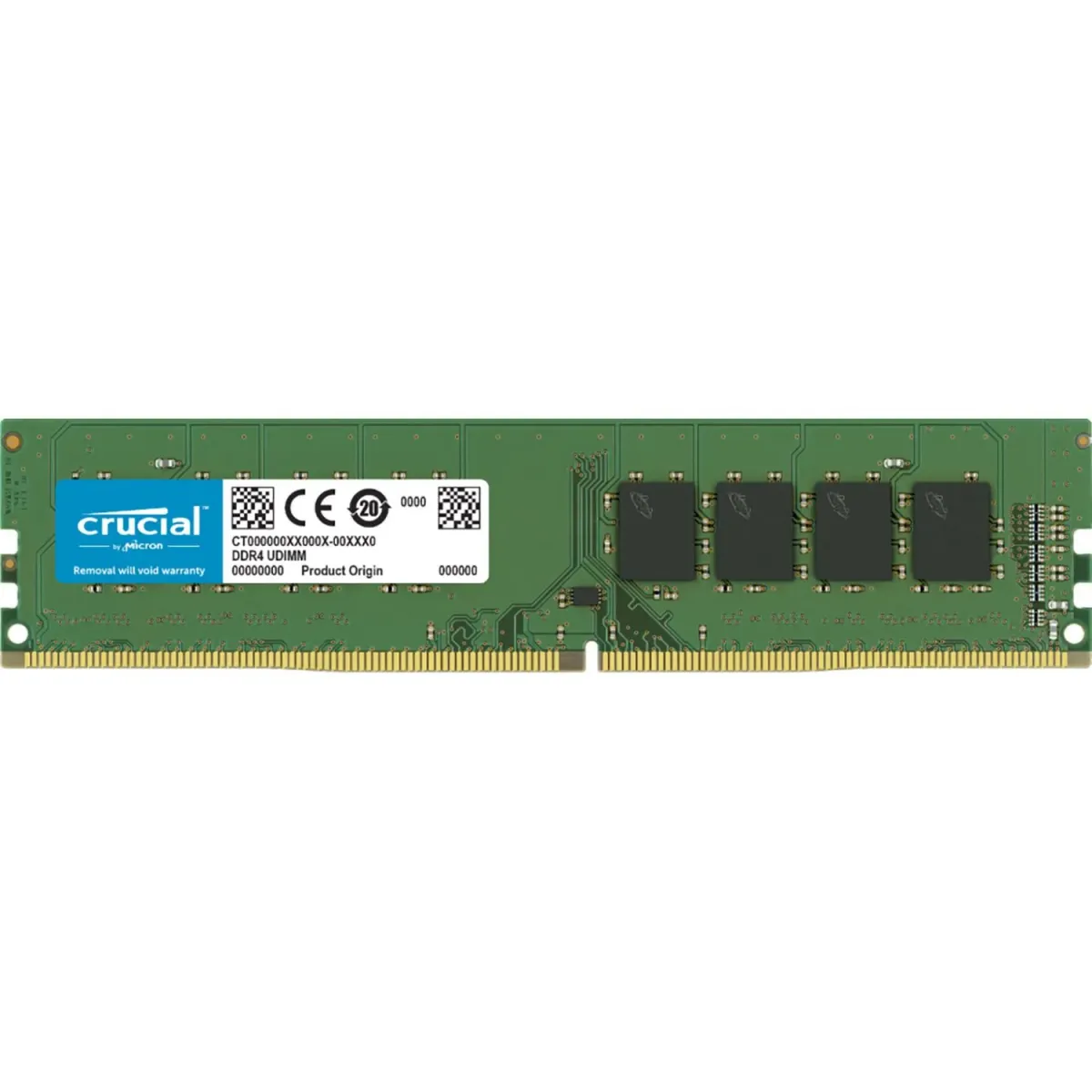Crucial Desktop RAM UDIMM 8GB 3200MHz DDR4