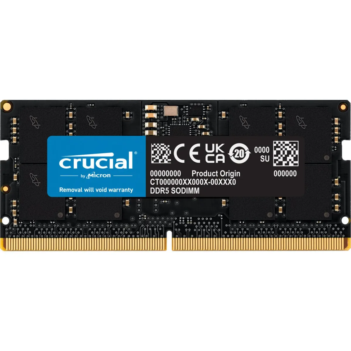 Crucial Laptop RAM 16GB 4800MHz DDR5 SO-DIMM