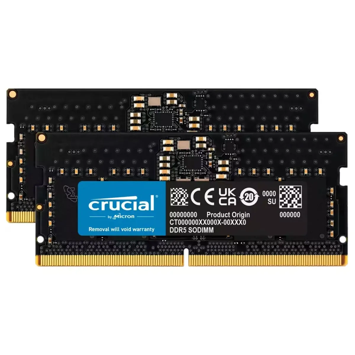 Crucial Laptop RAM 16GB Kit 4800MHz DDR5 SO-DIMM