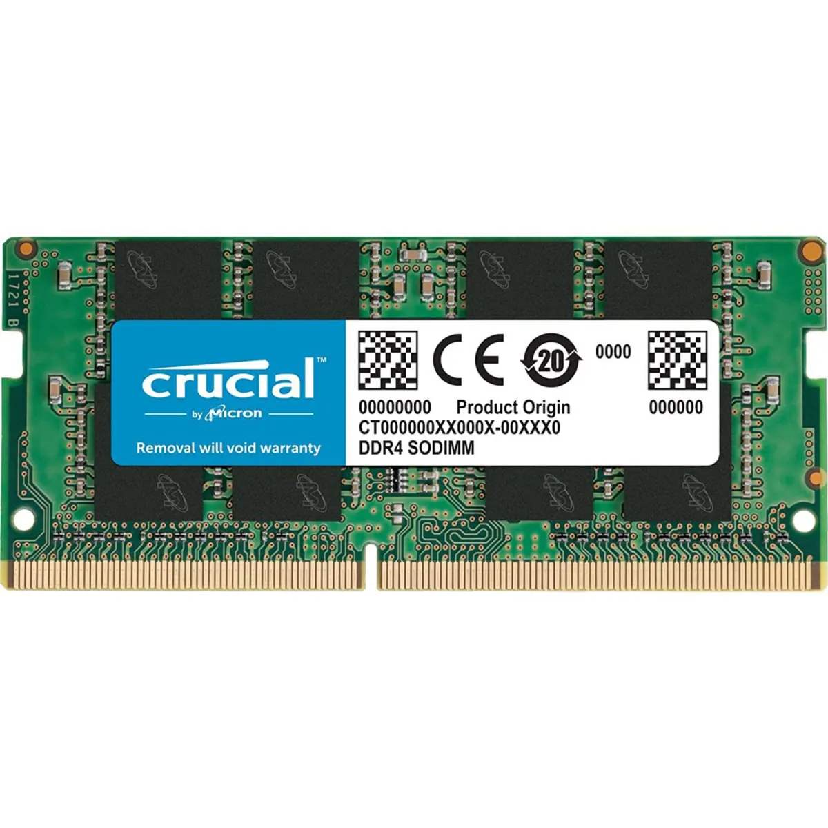 Crucial Laptop RAM 32GB 3200MHz DDR4 SO-DIMM