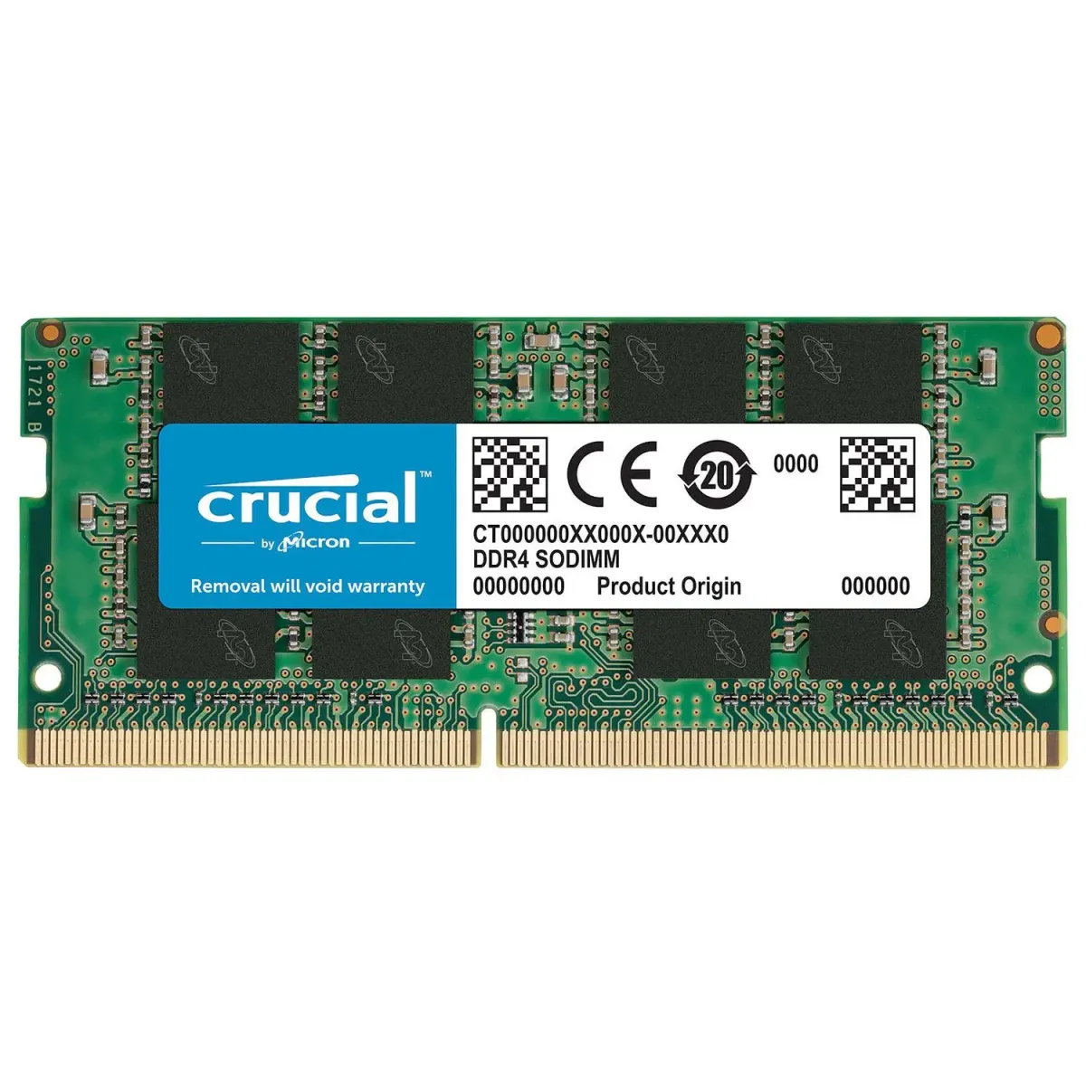Crucial Laptop RAM 8GB 3200MHz DDR4