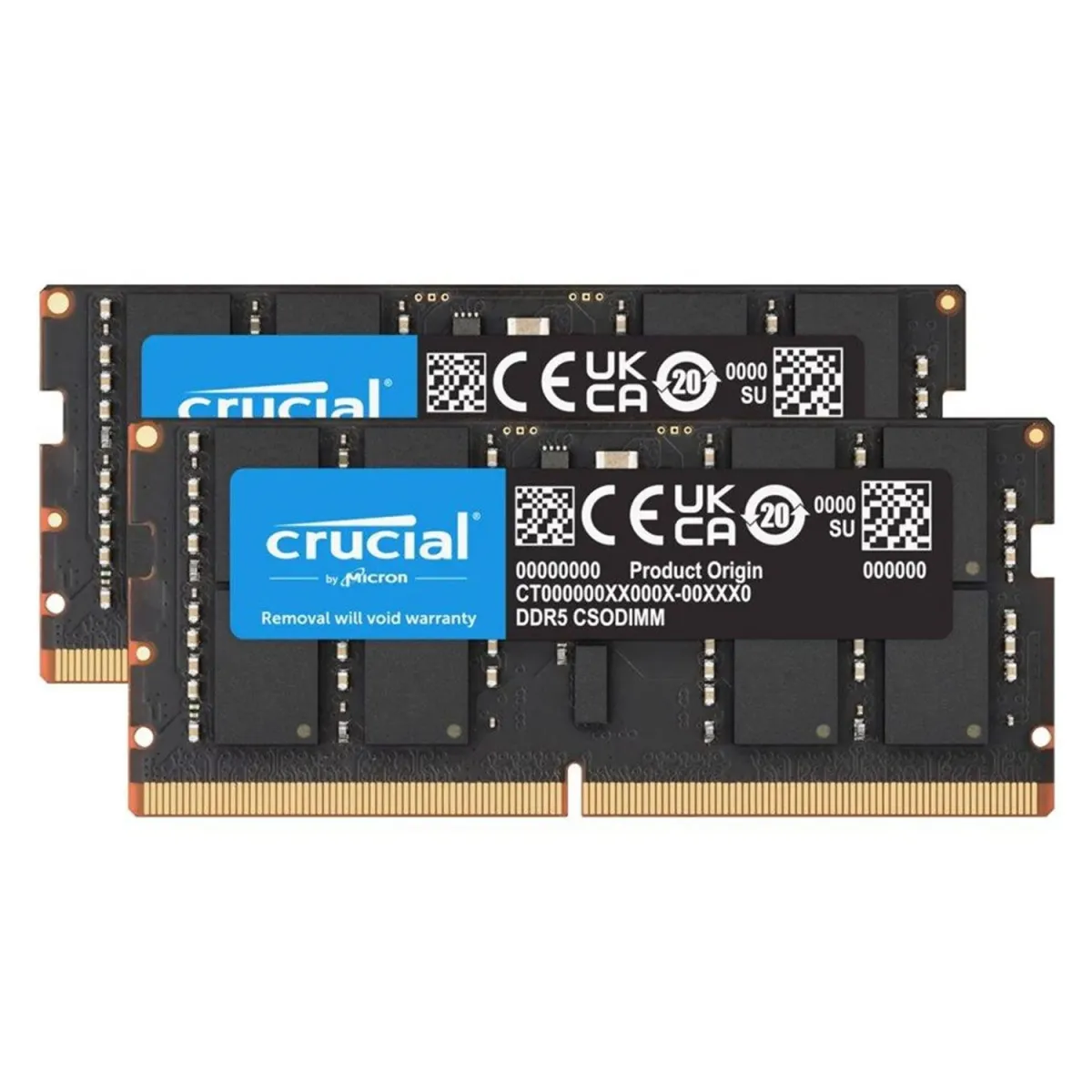Crucial Laptop RAM CSODIMM 128GB Kit 6400MHz DDR5