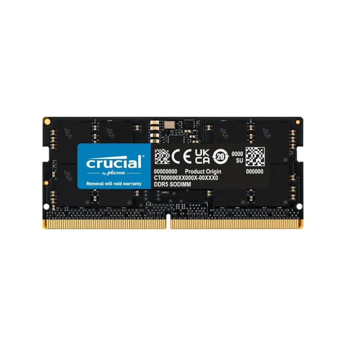 Crucial Laptop RAM SODIMM 16GB 5600MHz DDR5