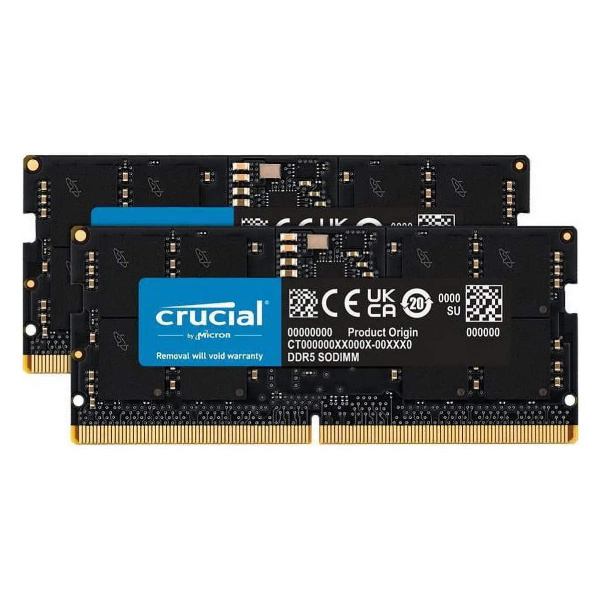 Crucial Laptop RAM SODIMM 48GB Kit 5600MHz DDR5