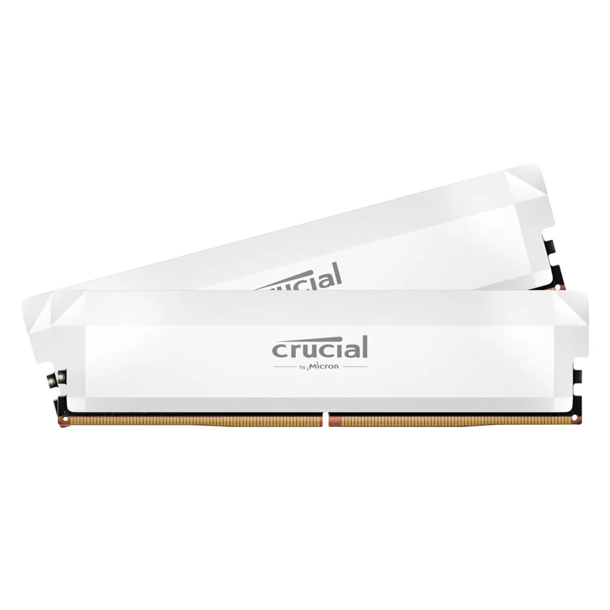 Crucial RAM Desktop Pro OC Gaming 32GB Kit 6400MHz White