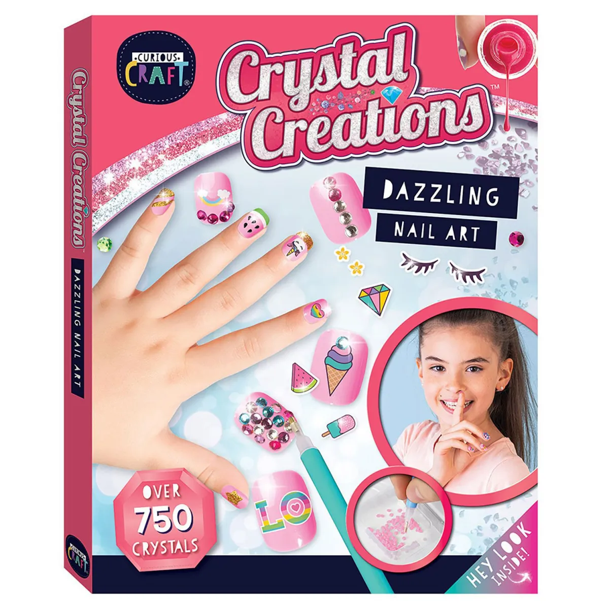 Crystal Creations: Dazzling Nail Art