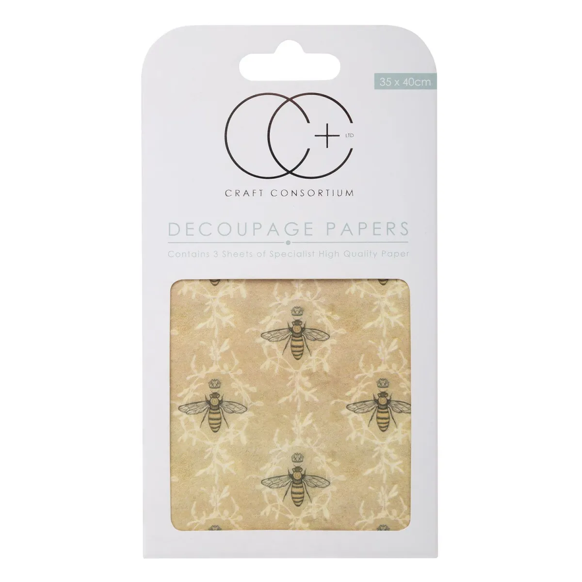 Χαρτί Decoupage Queen Bee 3τεμ.