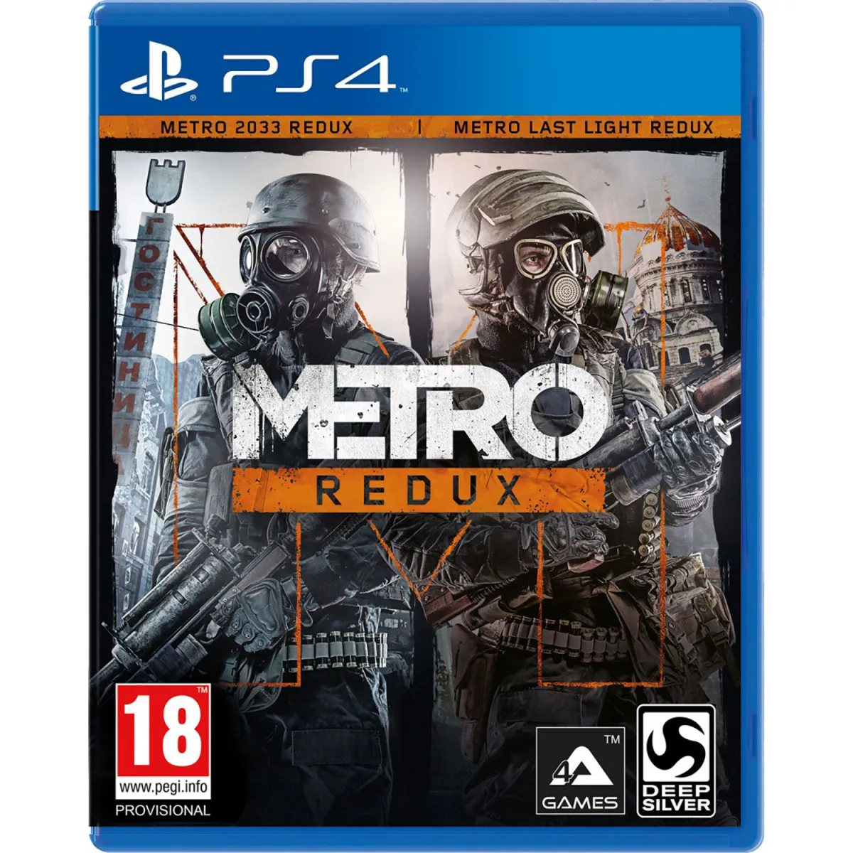 Deep Silver Metro Redux Double Pack (2033 + Last Night) PlayStation 4
