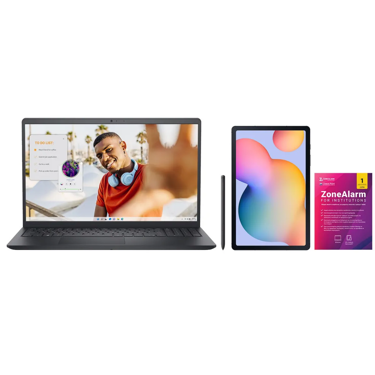 Dell Inspiron 3530 + S6 Lite + ZoneAlarm Laptop 15.6" VA (Core i5 1334U/16 GB/512 GB/Iris Xe Graphics/Windows 11 Home)