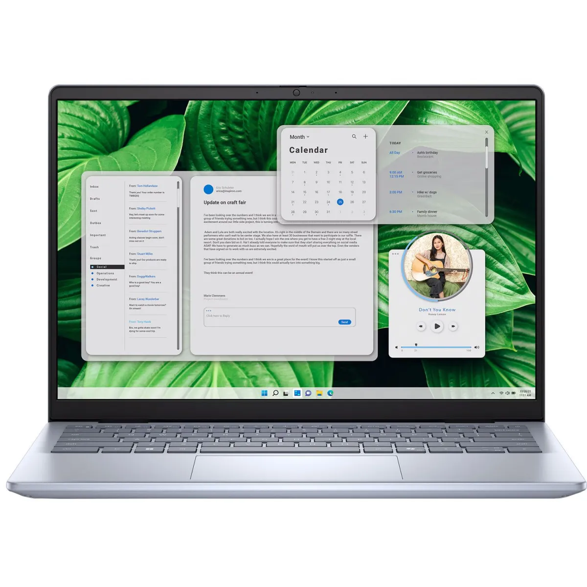 Dell Inspiron 5445 Laptop 14" IPS (Ryzen 7 8840U/16 GB/1 TB/Radeon Graphics/Windows 11 Pro)