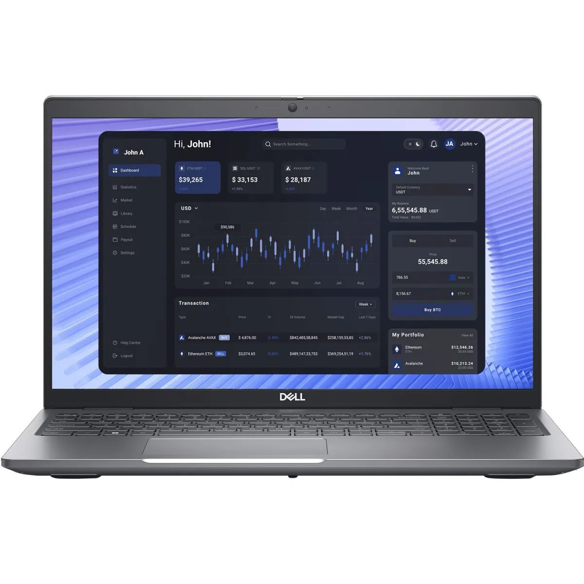 Dell Precision 3590 Laptop 15.6" (Core Ultra 7 155H/32 GB/1 TB/RTX 500 Ada 4 GB/Windows 11 Pro)